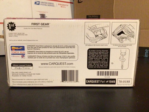 NEW! ‘49 Mercury “Lead Sled” Coin Bank CarQuest/1st Gear DieCast 1:25 NRFB MIB - Picture 6 of 12