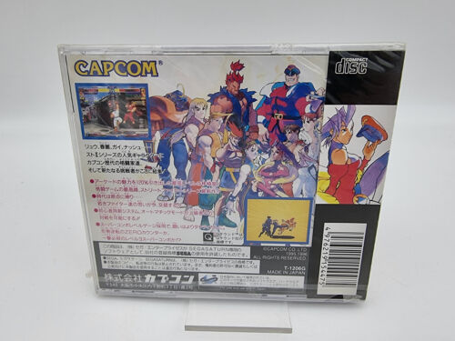 STREET FIGHTER ZERO JAPAN VERSION SEGA SATURN BRAND NEW SEALED - Imagen 2 de 6