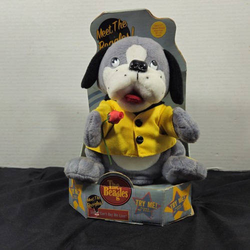 Gemmy Vintage Meet the Beagles Dog Sings “Can’t Buy Me Love” Beatles McCartney - Picture 11 of 17