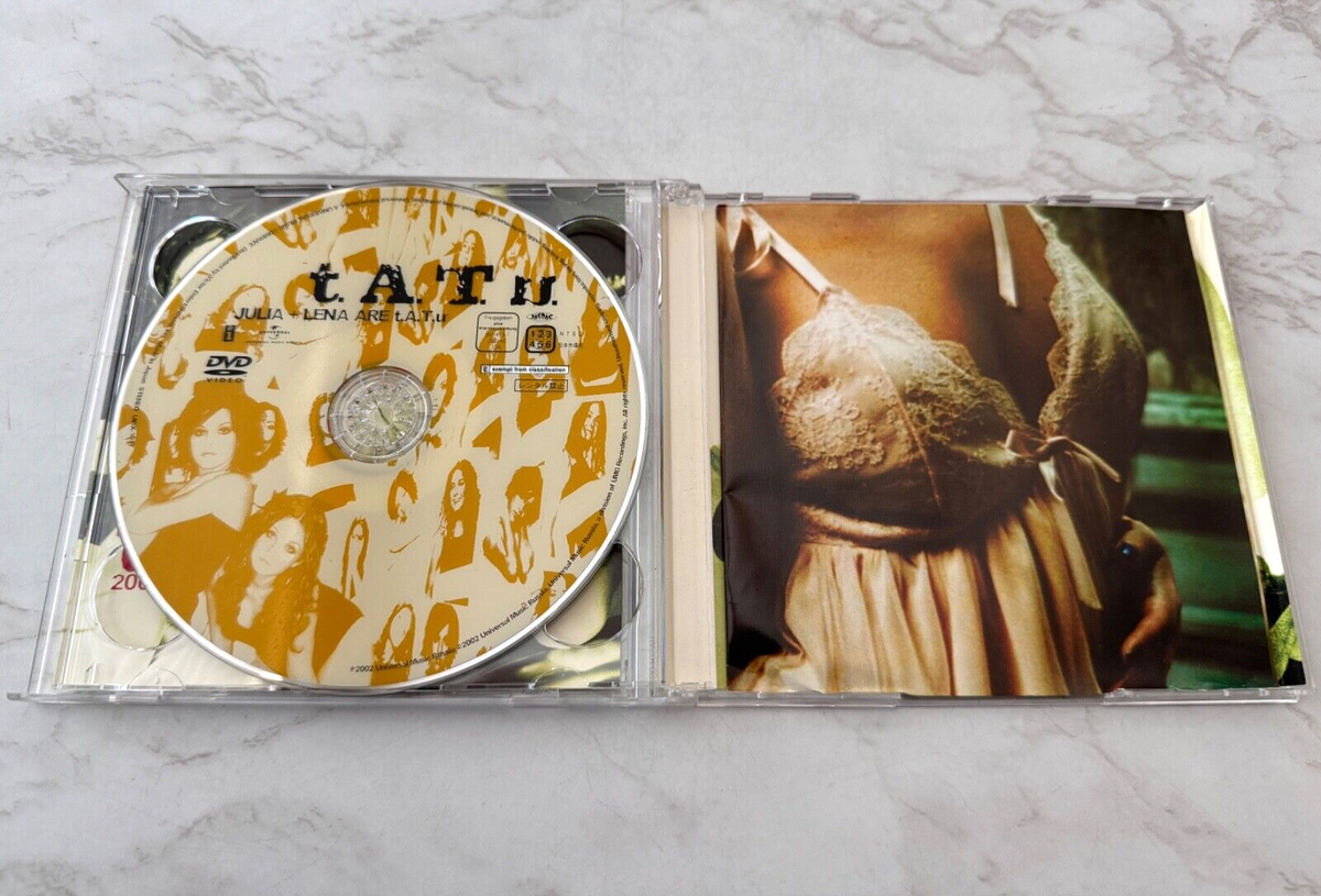 T.A.T.U. 200 KM/H In The Wrong Lane CD/DVD DELUXE ED. JAPAN