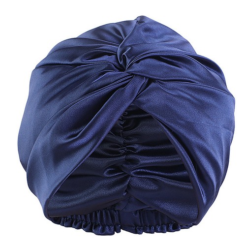 Women Silk Night Sleeping Cap Hair Bonnet Hat Head Cover Satin Turban Wrap Hats - Picture 13 of 29