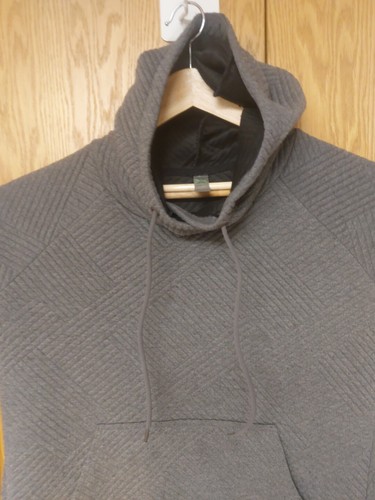 Green Tea Ladies L Gray Pullover Hoddie Sweatshirt Womans Cross Over Neck F-Ship - Picture 2 of 13