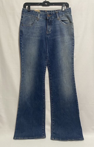 Levi’s Premium Groover Jean Extra Lie Rise Slim Fit A-Line Bell Bottom 29x34 - Picture 2 of 12