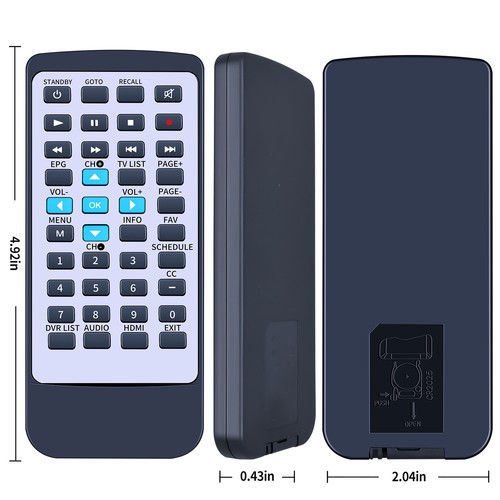 Replacement Remote Control For RCA DTA880 Digital TV Converter Box Recorder - Picture 5 of 5