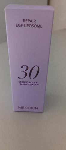 MENOKIN 30 Seconds Quick Bubble Mask - Repair /95ml (no wash, no sheet) /Express - Picture 2 of 2