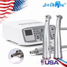 AZDENT Dental Electric Brushless Micro Motor/1:5 LED Fiber Optic Contra Angle