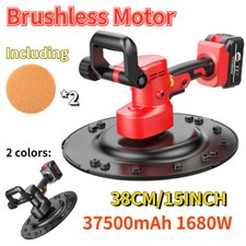 21V Brushless Trowel Masons Smoothing Machine Concrete Mortar & Battery Polisher