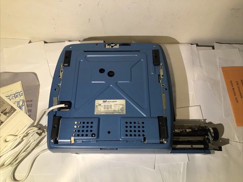 Sky Blue Smith & Corona Typewriter Coronet Super 12 Electric - Tested/Working - Picture 5 of 14
