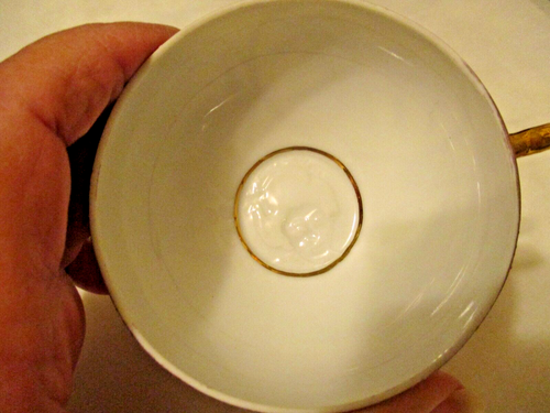 Made in Japan Demitasse Cup and Saucer 1940-1950 Lithophane - Picture 5 of 5