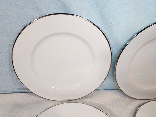 ROYAL WORCESTER, Classic Platinum Dining Set, 20 Pc. Service for 4, ALL NICE! - Picture 17 of 24