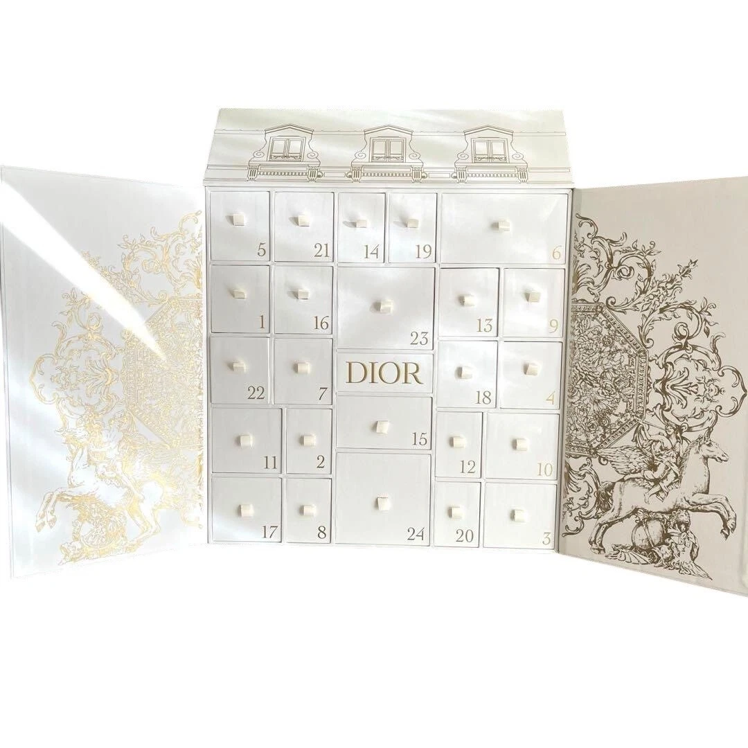 Dior 2023 Calendrier de l'Avent 24 Pcs Beauté Surprises Noël Cadeau Vacances Neuf