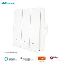 Tuya Zigbee Smart Light Switch Wall Button Smart Switch Smart Life APP Control~