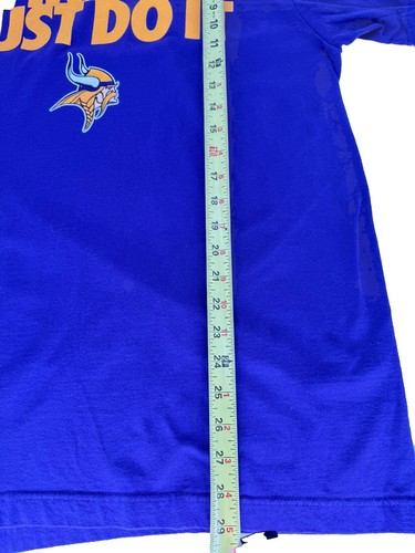 Nike Minnesota Vikings Just Do It T-Shirt Size Large. EUC - Bild 6 von 7