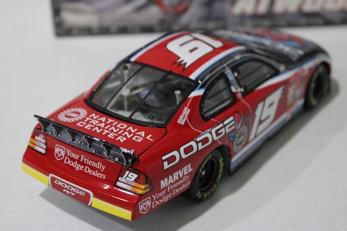 CASEY ATWOOD 2001 CHROME #19 SPIDER MAN DODGE DEALERS DODGE /1,500 MADE XRARE! - Picture 6 of 12