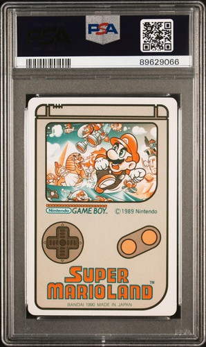 Pop 1 None Higher Honen #16 1990 CARDDASS SUPER MARIO LAND PSA - Picture 2 of 2