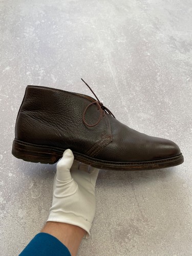 Alden Chukka Brown Leather Boots Made in USA Men's 11 1/2 - Picture 18 of 24