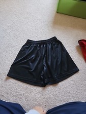 Score Kids Black Soccer Athletic Shorts Size Small