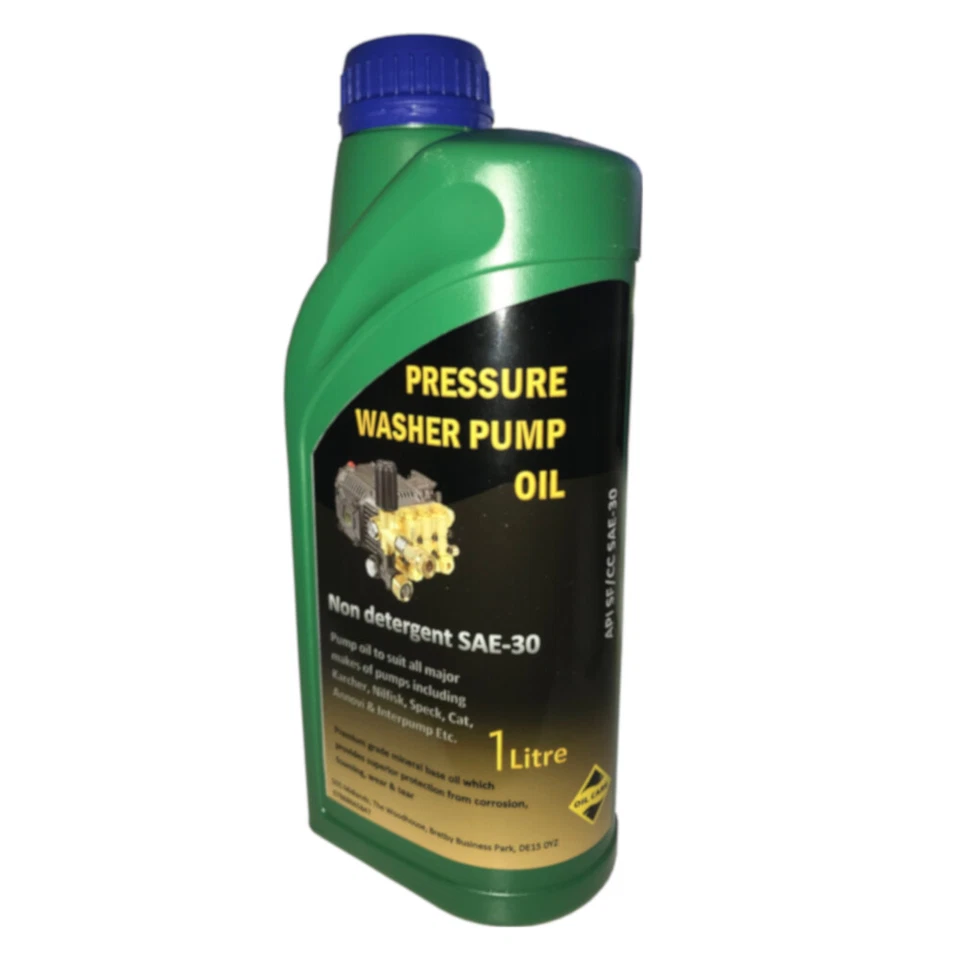 Pressure Washer Jet Wash Pump Oil NON DETERGENT Interpump Karcher Ehrle Kranzle