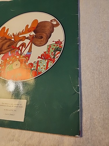 Mooseltoe by Margie Palatini Illustrations Henry Cole Scholastic 2000 Paperback - Imagen 5 de 8
