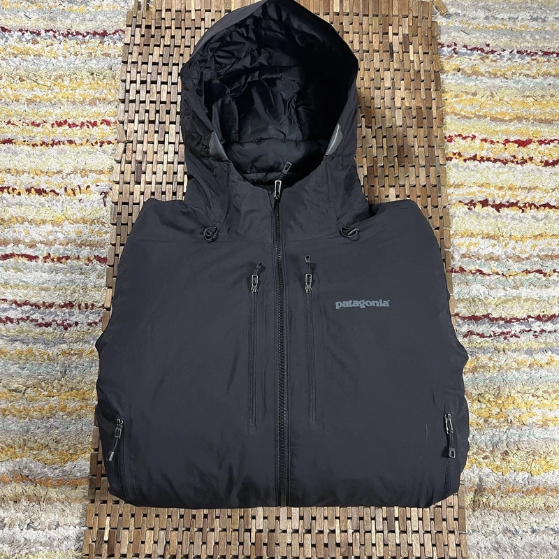 patagonia aposton windstopper insulated shell puffer hoodie jacket