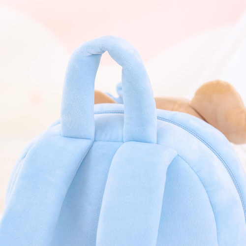 Kids Backpack Toddler Girls Backpacks with Soft Plush Doll Toys Blue 9"…… - Picture 8 of 9
