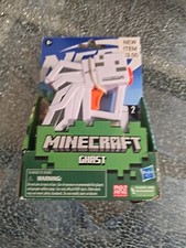 Minecraft Nerf MicroShots Ghast Blaster Mini Foam Dart Shooter Toy Gun