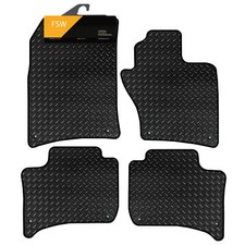 Fits Porsche Cayenne 2011-2018 Tailored 3MM Rubber Heavy Duty Mats Black 4pc