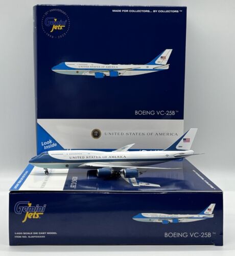 NEUF AIR FORCE ONE VC-25B (B747-8) Reg: 30000 GeminiJets GJAFO2220 échelle 1:400 - Photo 1 sur 24