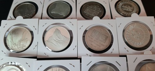 Lot von 20 Gedenkmedaillen -Schweiz -swiss- Silber  - Bild 5 von 24