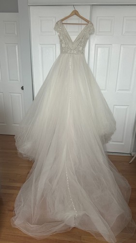 Allure Disney Wedding Dress -Cinderella Wedding Dress Size 6 - Picture 7 of 15
