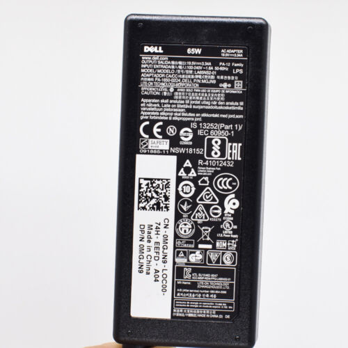 1pc Genuine Dell 65W 19.5V 3.34A 4.5x3.0mm Tip AC/DC Power Charger Adapter - Picture 11 of 11