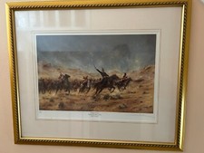 David Cartwright Ltd Ed. Signed CHARGE TO GLORY (Scarlett's 300 Balaclava) 099
