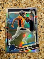 MARVIN MIMS 2023 PANINI OPTIC HOLO RATED ROOKIE RC #231 BRONCOS