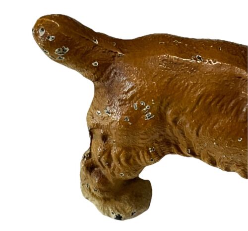 Vintage Antique Hubley Cast Iron Springer Cocker Spaniel Paperweight Figure - Picture 3 of 6