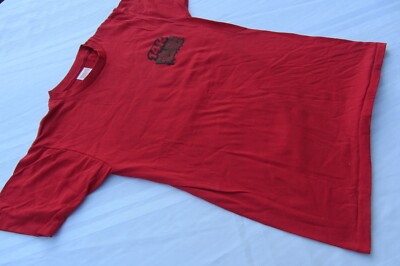 T-shirt Vintage Rouge Taille S - Radio Rock 14K WHK AM 1420 Cleveland 1984, Marque Thunderbird, Neuf Sans étiquette