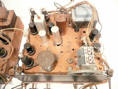 ultra rare RCA VICTORLA  225 MAGIC BRAIN CONSOLE PART: 2 RADIO CHASSIS untested - Picture 3 of 11