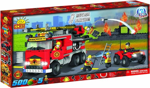 COBI Fire Rescue Brigade Building Set 1451 NEW un-opened Retired - Picture 1 of 4