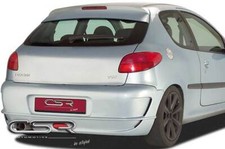 Heckscheibenblende Heckspoiler für Peugeot 206 HSB023