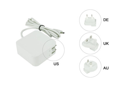 PowerSmart 60W Typ-C Adapter PD Ladegerät für Apple MacBook Pro Air 12'' 13''