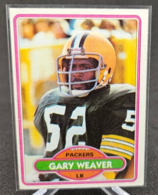 1980 Topps Football Gary Weaver #38 Green Bay Packers | eBay