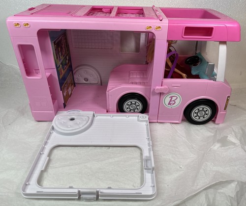 Barbie 3-in-1 DreamCamper Spielset GHL93 in Top Zustand mit Puppe - Bild 2 von 12
