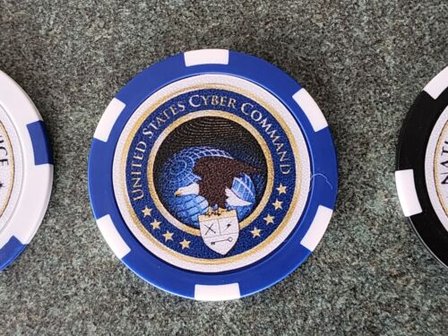 Limited Set - NSA, Central Security Service, Cyber Command Chip / Coin Set! - Picture 3 of 9