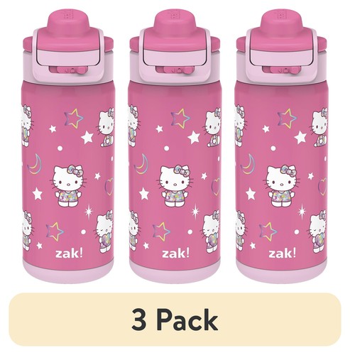 14 Unzen Dino Camo Kinder Trinkflasche - Auslaufsicher, Isoliert mit Ausgießer - Bild 13 von 17