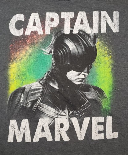 CAPTAIN MARVEL T-Shirt Mens Size XL - Picture 2 of 3