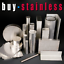 30 X 10 X 1.2 Grade 316 Stainless Steel Polished Box Section *** ANY LENGTH *** Tanie promocje