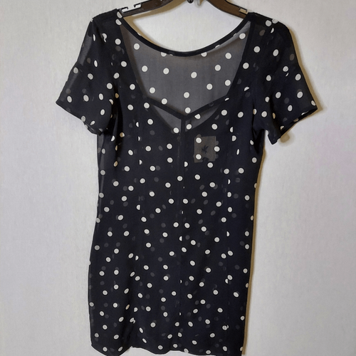 One Teaspoon 1/2 zip short sleeve swim cover-up Size Medium - Picture 7 of 11
