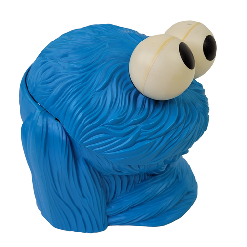 Sesame Street Cookie Monster Block 1982 forma Muncher Hasbro - Imagen 2 de 9