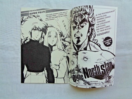 Justy No. 7 Viz Comics Febrero 1989 Tsuguo Okazaki Historia & Arte primera impresión casi nuevo (9,4) - Imagen 5 de 9