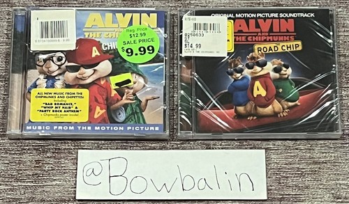 Alvin and the Chipmunks : Road Chip & Chipwrecked ( Original Soundtrack ) New !