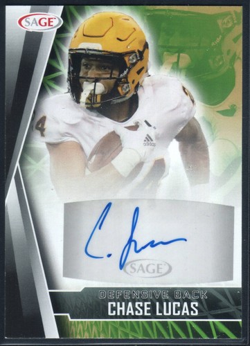 Chase Lucas Autograph Black A-CL - 2022 sage With Freebies - Bild 1 von 2